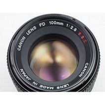 캐논 FD 100mm F2.8 SSC 인물촬영 망원렌즈 이종교배 수동렌즈