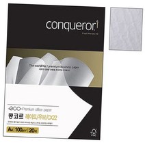 콩코르레이드 CX22 L01 Brilliant White A4 100g 20매 1권 팜플렛, 단품, 색상:[색상]본상품