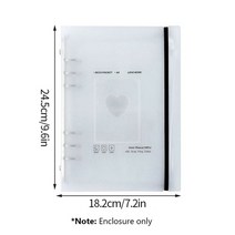 아이브포토카드 a5 kpop 바인더 photocards holder 포토 브로마이드, s1 사진 앨범 커버