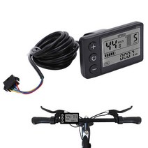 전기자전거부품 S866 전기 자전거 LCD 디스플레이 패널 전자 24V36V48V 22.2mm IP65 SM 플러그 부품 컨트롤