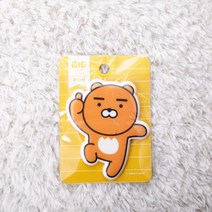 카카오 빅엠보 (라이언) 1800 엠보스티커 인테리어 스티커 데코 카카오, 본품