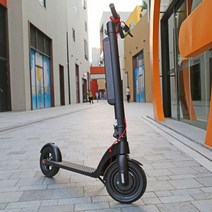 나노휠전동킥보드 HX X8 대형 배터리 용량 킥 스쿠터 유럽 미국 10 인치 에어 타이어 45KM 장거리 성인 전, 검은색