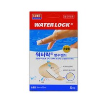 루크 워터락 에스 방수밴드 손끝용 4매입, 1개