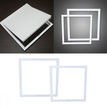 욕실 화장실 천정 점검구 (오픈형 개폐형 밀폐형) D형 T바, 01. PVC 오픈형 400_i05-021