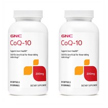 [1+1] GNC 코엔자임 코큐텐 Q10 200mg 소프트젤 30정