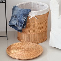 라탄 세탁바구니 (대형), 단품