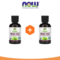 나우푸드 액상 몽크 프루트 Monk Fruit 59ml 리퀴드 스위트너 감미료 2세트