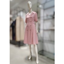 SI SI SI핀턱 단추 포인트 슬림 원피스SGOAE2585 (P002774478)