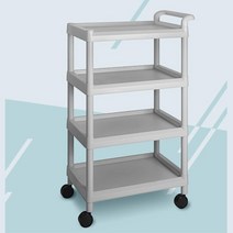 4단수납 삼시세끼 운반 병원용배식카 식당웨건 음식점카트 이동선반, CART-302E, CART-302E