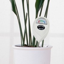 도매토피아 홈가든 토양 수분측정기(화이트) 반영구 토양수분감지, 단일옵션