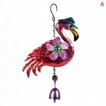 1+1 풍경소리 윈드차임 처마종 1 pc 그린 벌새 증거 금속 바람 차임 교수형 룸 장식 실용적인 섬세한 내구성, 7-사진으로