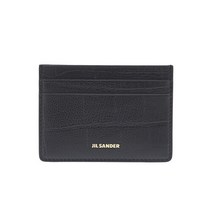 질샌더 [질샌더] 로고 레더 카드지갑 J07VL0006 P5361 001 BLACK