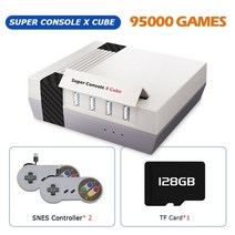 레트로 비디오 게임 추억 오락실 1 nes n64 20000 무료 3d 용 110000 에 조이스틱이 내장된 큐브, 큐브 128g 스네스 2, 우리를