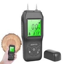 장작 수분 측정기 백라이트가 있는 건식 벽체 용 LCD 디스플레이 목재 벽돌용 게이지, 한개옵션0