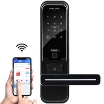 [wiz750sr-110] IoT Wi-Fi 스마트 도어락 무타공 M-750 원격제어 앱제어, M-750IW(원격제어)