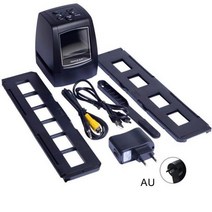 필름 스캐너 변환기 스케너 필름 컨버터 해상도 네거 슬라이드 포토 스캐너 고성능 스크린 디지털 도구 플, 02 AU Plug