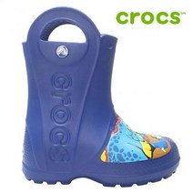 크록스 아동 부츠 40- 205536-4GX Kids Crocs Fun Lab Dinosaur Rain Boot