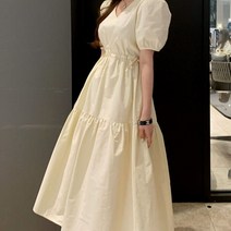 [익일출고] 캉캉퍼프 프릴 롱원피스(2colors)