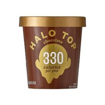 헤일로탑 아이스크림 파인트 초코 탕비실 아이간식 아이 가족간식 컵아이스크림 473ml, 3세트