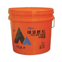 쌍곰 데코본드 난방용 PVC 바닥 타일 접착제 4KG, 1개