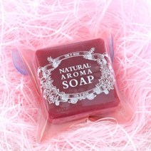 [캔들이케아] 천연 비누 만들기 재료 DIY 모음 비누베이스 / 기타재료, 포장비닐1호 엔틱(화이트앤핑크-5개입)