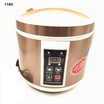청국장발효기 110V 5L 자동 검은 마늘 발효기 가정용 DIY zymolysis 냄비 메이커 기계 EU/AU/Uk, 02 110V_02 EU