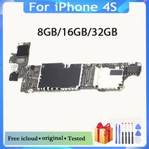 IOS 시스템이 있는 iphone 4S 5 5C 5S 마더보드 풀 칩이 메인 보드용 잠금 해제 8GB /16GB /32GB, 10 For 5S-16GB