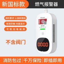 천연 가스 타이머 경보 잠금 자동 차단 밸브 액화 누출 안전 주방 가정용 가스타이머 자동가스차단기, 가스 신고기