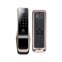 게이트맨 GNP-YG120 해킹 방지 IoT 보안인증 무타공 푸시풀도어락 설치비별도