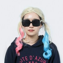 할리퀸 금발 파티 가발, 상세페이지 참조