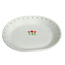 BUyuS대 타원 그릇 나눔 코렐 1p 접시 접시 도자기 앞 접시굿딜 브이숍