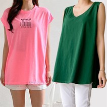 새로본 여름민소매190~140나시 빅사이즈 여성여자 미시 여자롱박스
