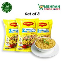 MAGGI 2Minute Noodles Masala 70g (Set of 3) 210g (India) 매기 2분 누들 마살라 봉지 라면, 1pc