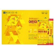 종근당 면역력 증진엔 어린이 홍삼 비타민D 아연, 2개, 600g(20gx10포)x3개입