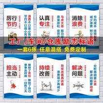 규장제도카드 특종 설치함 시설 관리 작업장 생산 위 벽 창고 기업 슬로건 소방 감독 방화 전력소비 조작 2670163881, 40x60cm, WHX07 한세트 6장