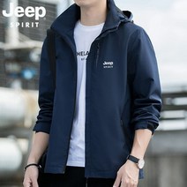 지프 바람막이 자켓 봄 가을 점퍼 루즈핏 간절기 남성 중년 캐쥬얼 아우터 캐주얼 남자
