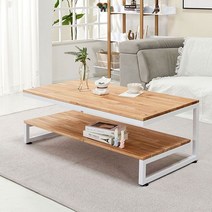 [천삼백케이] [까사라움] 다용도 높은 쇼파 다온 420테이블 [소], 참죽