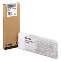 오케이전산 엡손정품 정품플로터잉크 T606900 Light Light Black PRO4800 220ml pro4800
