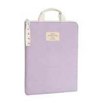 아이코닉 코트니 A4 노트북 파우치, LAVENDER