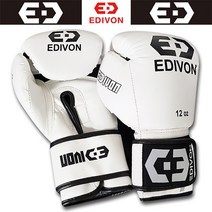 에디본 복싱 글러브 트레이닝 EDIVON 격투기 권투글러브, EDIVON-100(화이트)