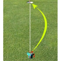 그린 경사 퍼팅 라인 네비게이션 골프 볼마크 볼표시 시상용, 일반형 그린