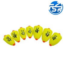 수중찌 바다찌낚시 채비 시인성 선상 갯바위 방파제, 1개, 0.8호