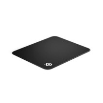 스틸시리즈 SteelSeries QcK 게이밍 서페이스 마우스 패드 미디엄 스티치 엣지 내구성 강화 게임 센서 최적화 블랙, Large, Classic Black스틸시리즈