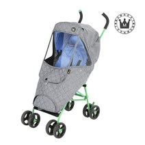 맘네스트 휴대용 mini타입 유모차 방한 방풍 모기장 레인커버 유모차방한/방풍커버, 방한-mini타입-블랙멜란지