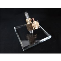 스털링엔진 모터 소형 스털링 엔진 외연 기관 핸드메이드 마이크로 발전기 증기, 한개옵션0