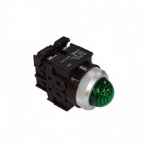건흥전기 파일럿 램프 LED타입 원형 캡 110V DC 30mm KH-503DL110V, 화이트 [KH-503DLW110V]