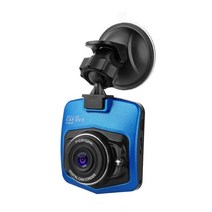 운행기록장치 블랙박스 대시캠 2.4 인치 자동차 카메라 HD 1080P 휴대용 미니 DVR 레코더 루프 녹음 야간, 02 파란