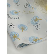 바스락 폴리원단 의류용안감용 신지가토 천원단