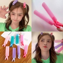구르퍼 앞머리 뿌리 볼륨 살리기 셀프 펌 집게핀 모류 교정 구루뿌 뽕집게 구루뽕 구르뽕, 민트스카이(1p)
