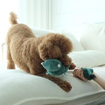 소리나는 애견장난감 터그놀이 강아지애착인형, 1개, 하마